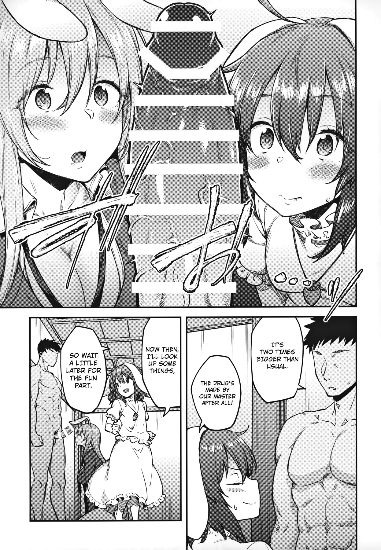 Hentai Manga Comic-Horny Bunny Girl-Read-8